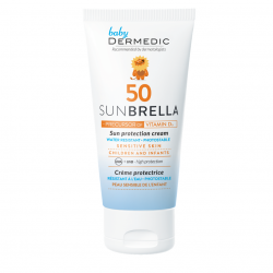 Dermedic Dermedic Sunbrella Fnyvd arckrm gyermekeknek s babknak SPF50 50g