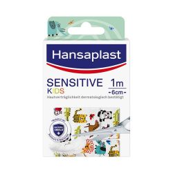 Hansaplast Hansaplast Sensitive KIDS sebtapasz vghat  llatmints 1m x 6cm