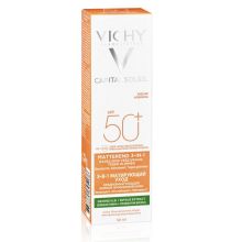  Vichy Capital Soleil 3in1 MATTT  SPF50+ napvd krm arcra 50ml