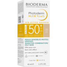  Bioderma BIODERMA Photoderm NUDE Touch Mineral SPF50+ VERY LIGHT-nagyon vilgos 40ml