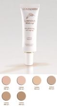  Coverderm Coverderm Luminous Make-up 30 ml -Fehrt Make-up - 6 fle sznrnyalat