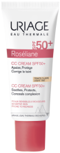  URIAGE ROSLIANE CC krm SPF50+ kipirosods / rosacea ellen 40ml