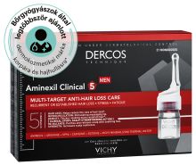  Vichy Dercos Aminexil Clinical 5 Hajhulls Elleni Ampulla Frfiaknak 21 ampulla