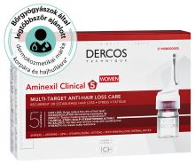  Vichy Dercos Aminexil Clinical 5 Hajhulls Elleni Ampulla Nknek 21 ampulla